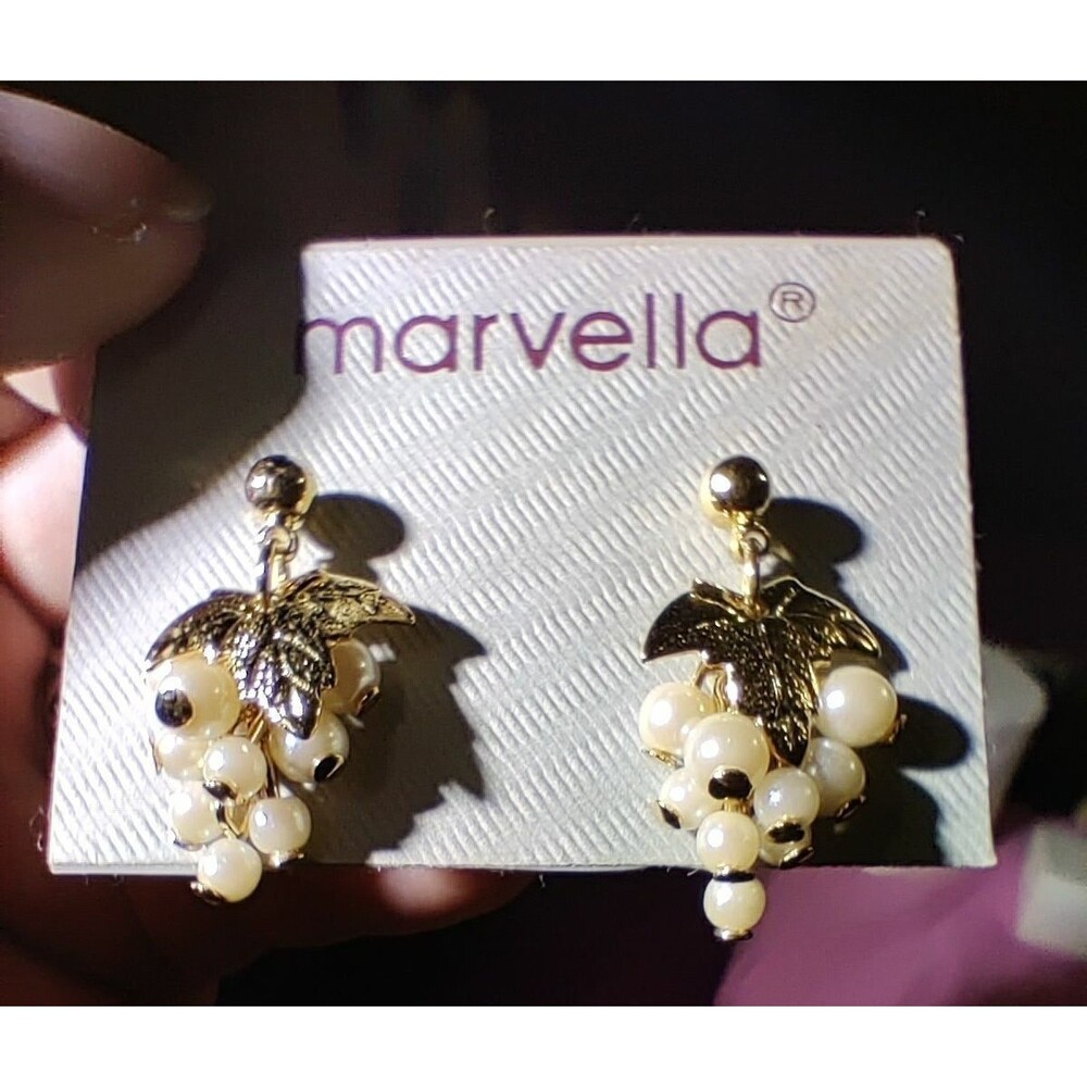 Marvella Grape Earrings